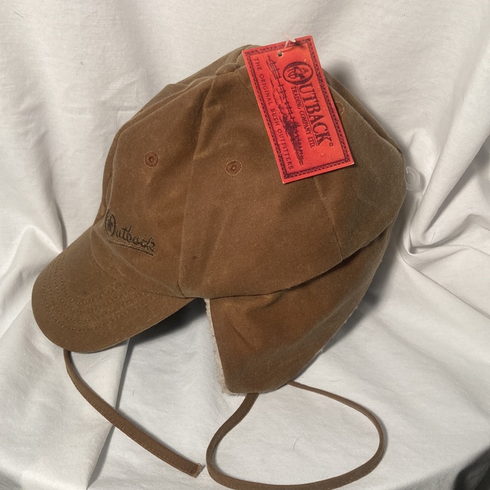 New Outback Trading Company McKinley Cap Waxed Cotton (Cold Weather)